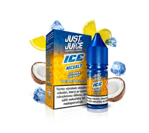 Just Juice Salt ICE Citron & Coconut (Ledový citron & kokos) 10ml